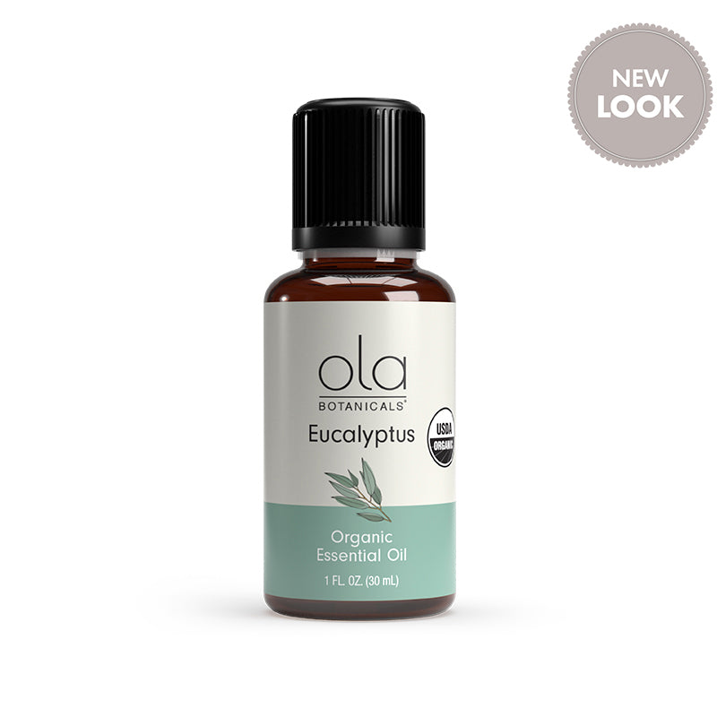 Ola Botanicals Organic Eucalyptus Essential Oil - Elevate Your Senses with Ola Botanicals® Organic Eucalyptus Essential Oil: Nature's Renewal for Mind and Body!