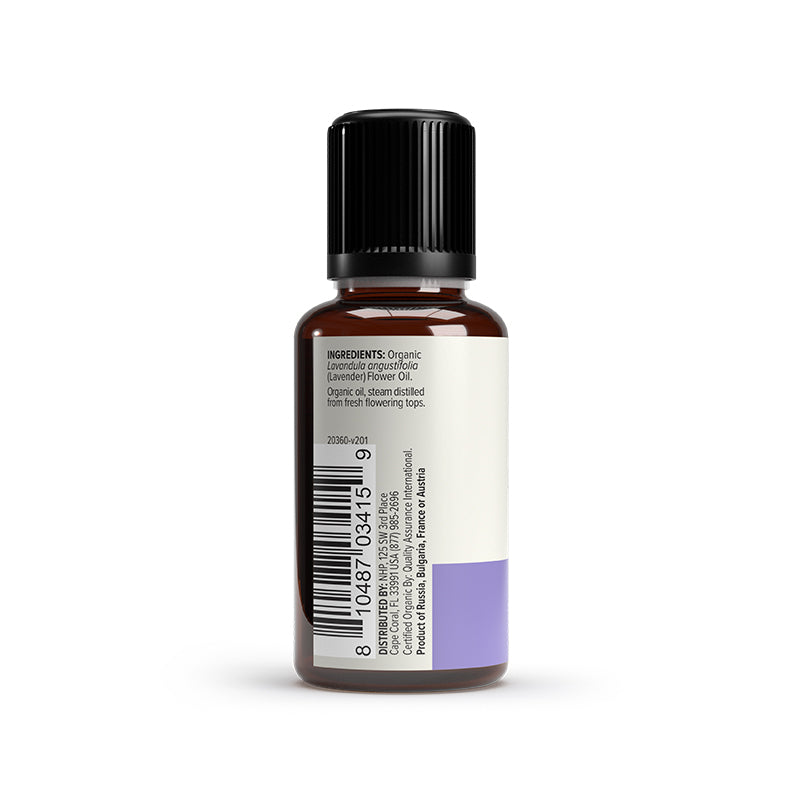 Ola Botanicals Organic Lavender Essential Oil - Embrace Tranquility with Ola Botanicals® Organic Lavender Essential Oil: Nature's Calm for Mind and Body.