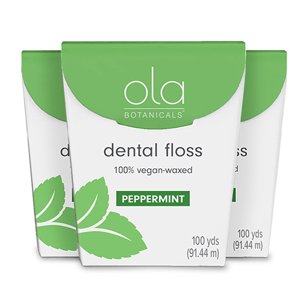 Ola Botanicals Dental Floss - Shop at BiosenseClinic.com - Ola Botanicals Dental Floss: Nature’s Clean for a Brighter Smile!