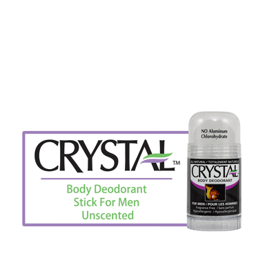 Crystal Body Deodorant Stick - Unscented