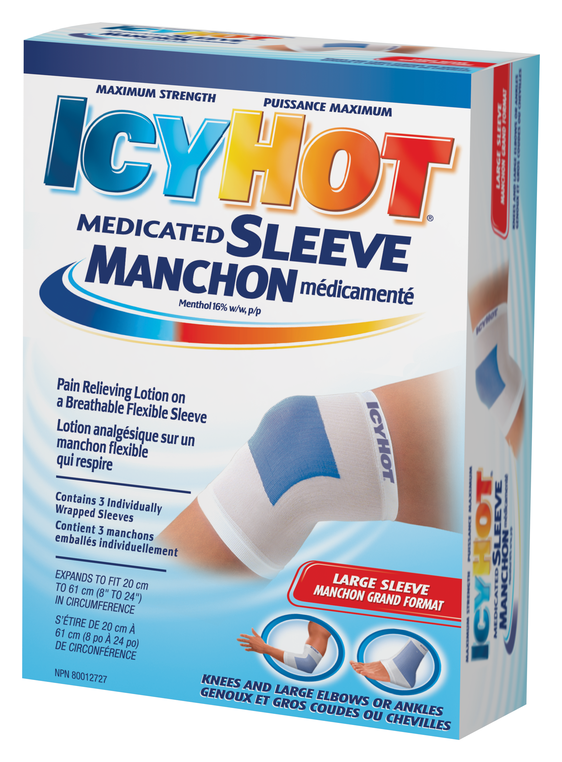 Icy Hot Topical Analgesic Back Patches