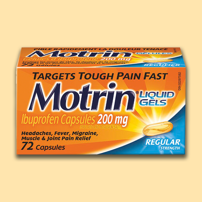 Motrin Ib Liquid Gels - Regular Strength