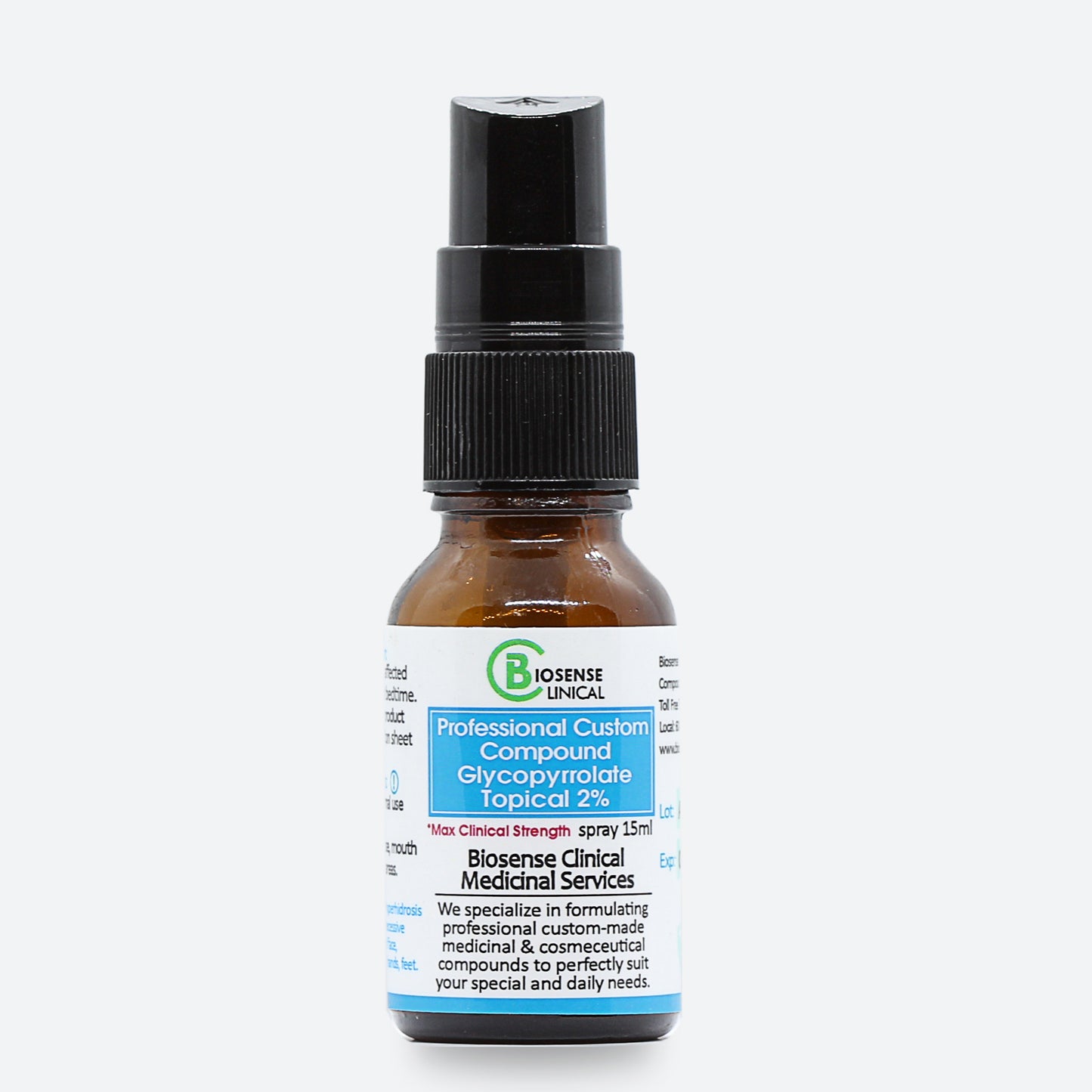 BiosenseClinical Glycopyrrolate Topical Spray