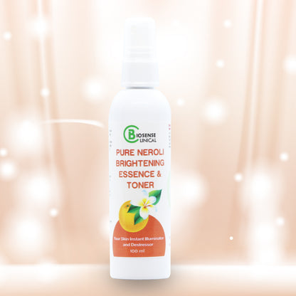 BiosenseClinical Pure Neroli floral Brightening Essence & Toner 100ml - BiosenseClinic.com