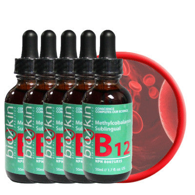 BioZkin Sublingual Vitamin B12 Methylcobalamin