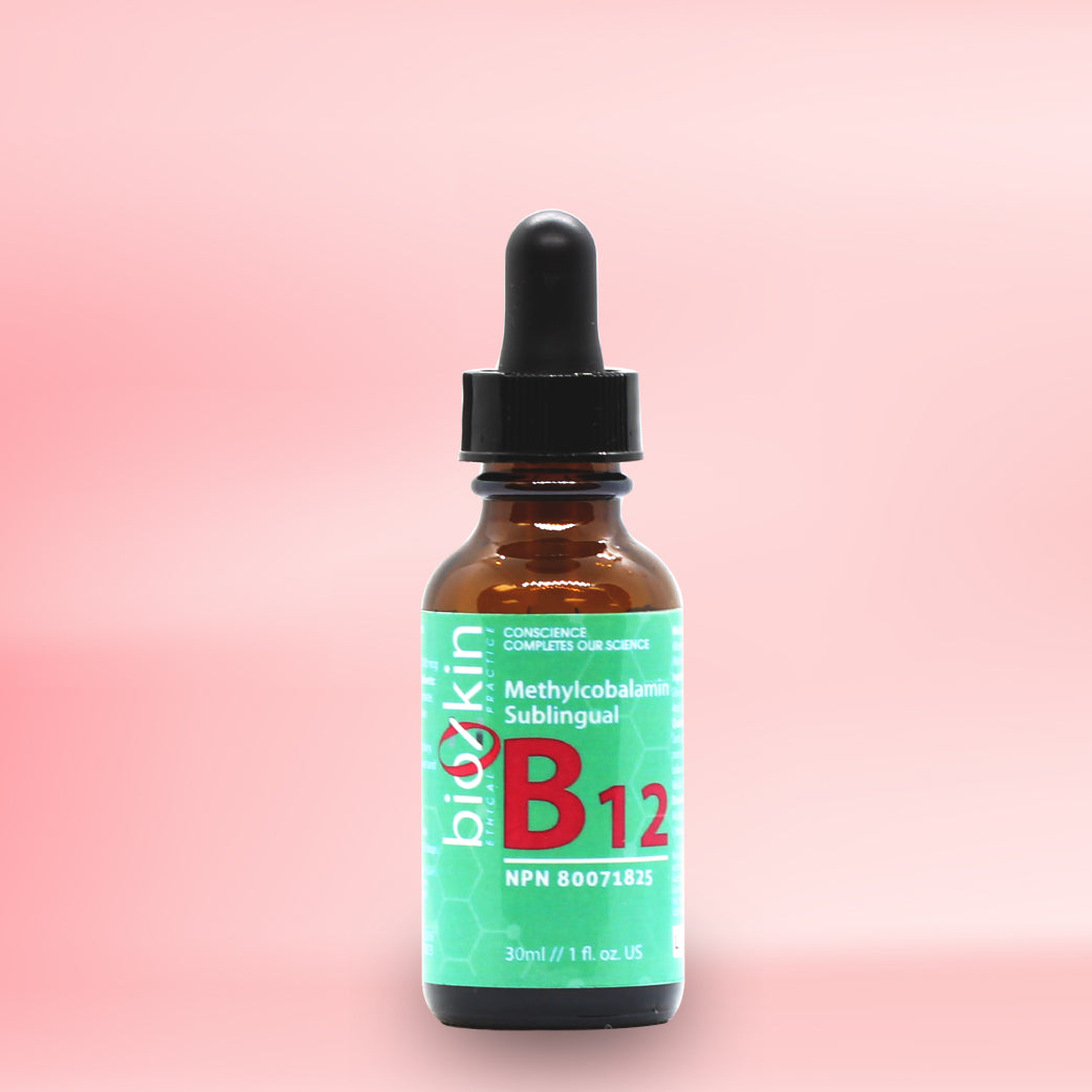 BioZkin Sublingual B12 30ml - Biosense-Clinic.com